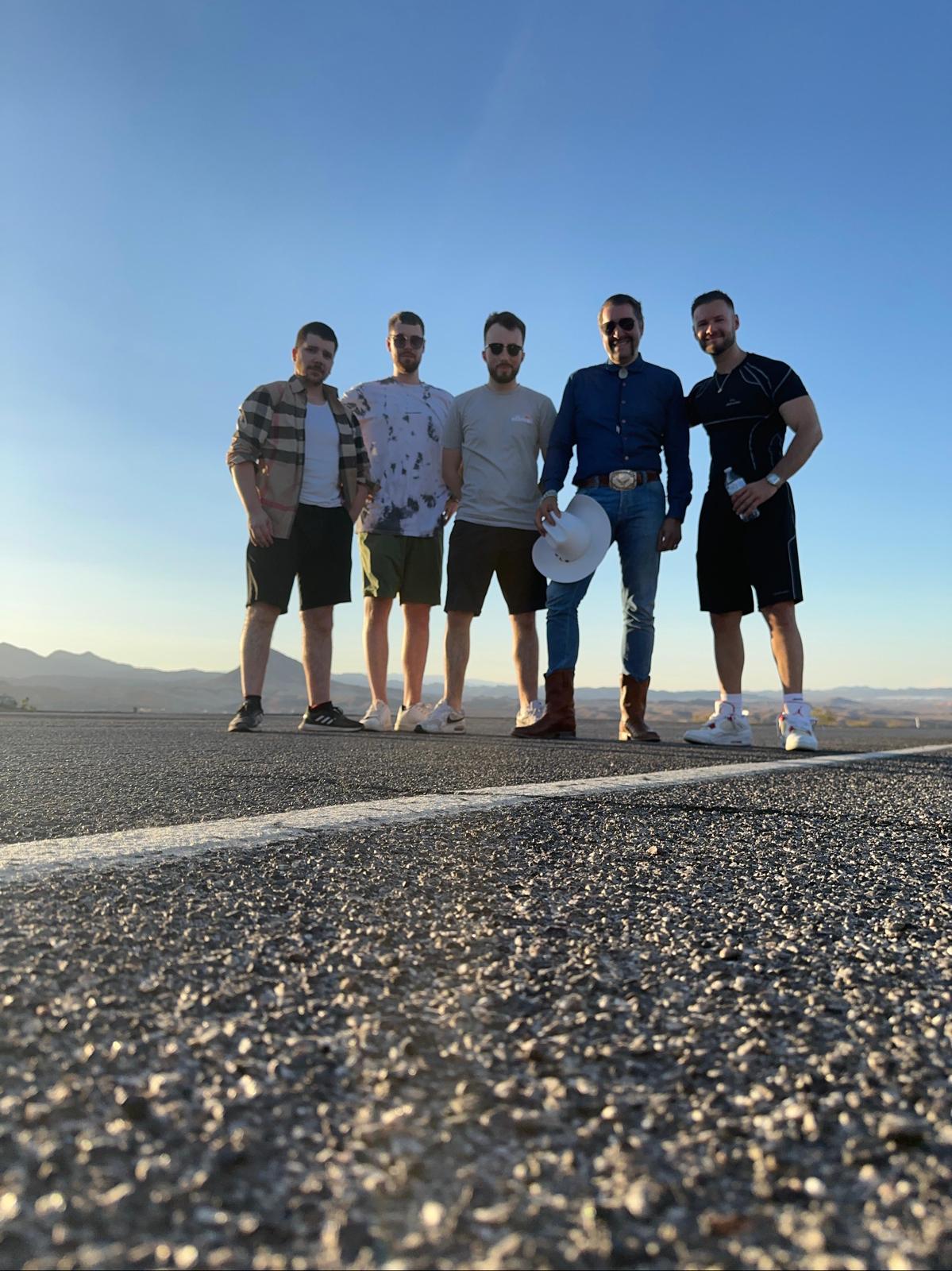 65 Media Team on Location
